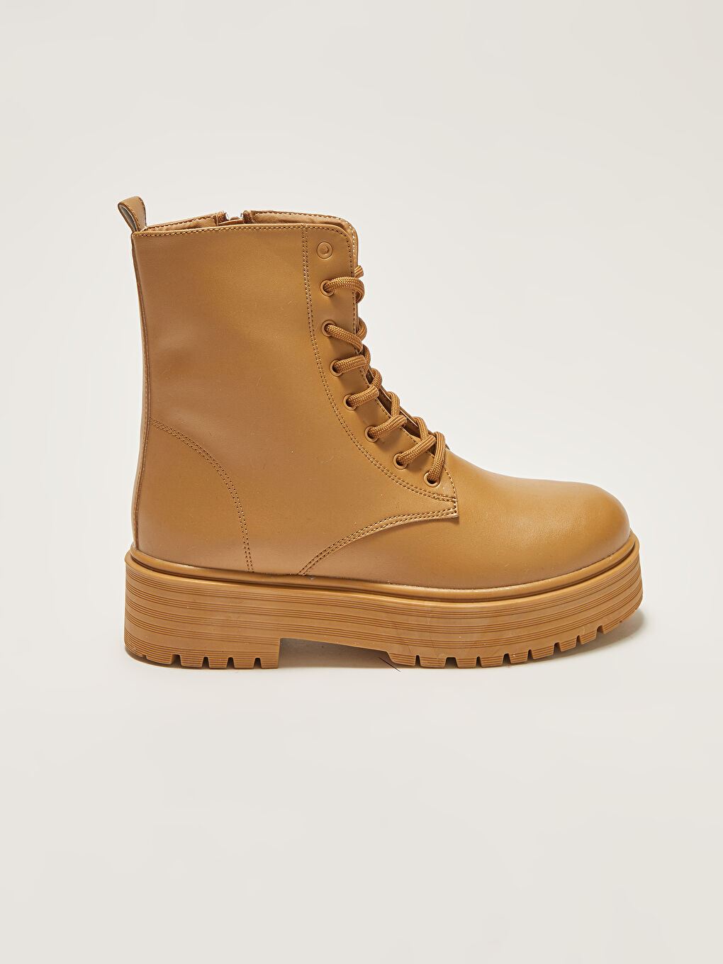 әйелдерге арналған былғарыға ұқсас баулы және сырмалы ілмекті қар етігі-1