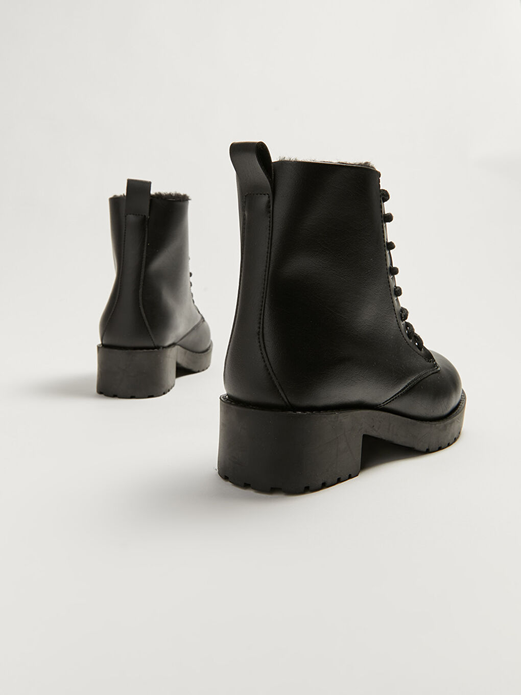 LCW STEPS Bottes de Neige en Similicuir pour Femmes à Lacets -W1FS98Z8-HUC