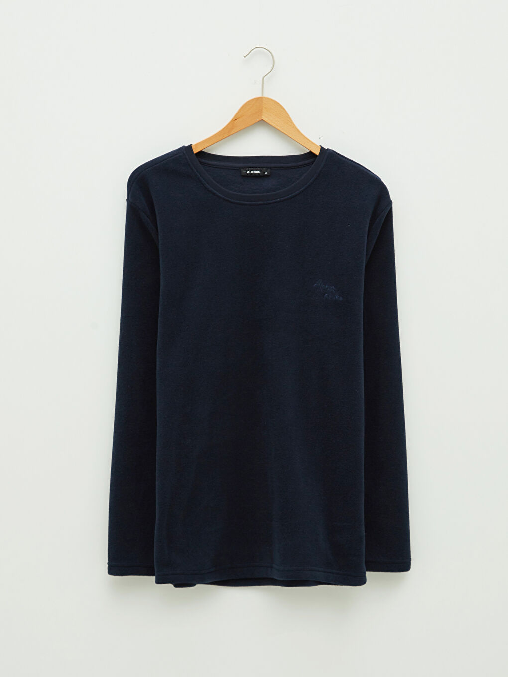 Crew Neck Long Sleeve Men's Vest-5