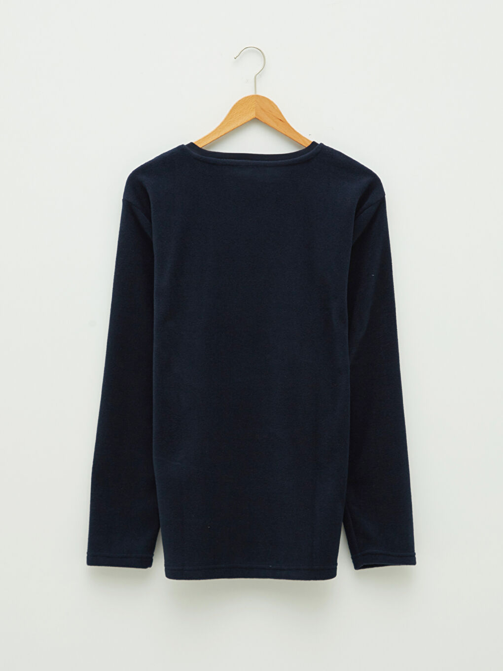 Crew Neck Long Sleeve Men's Vest-6