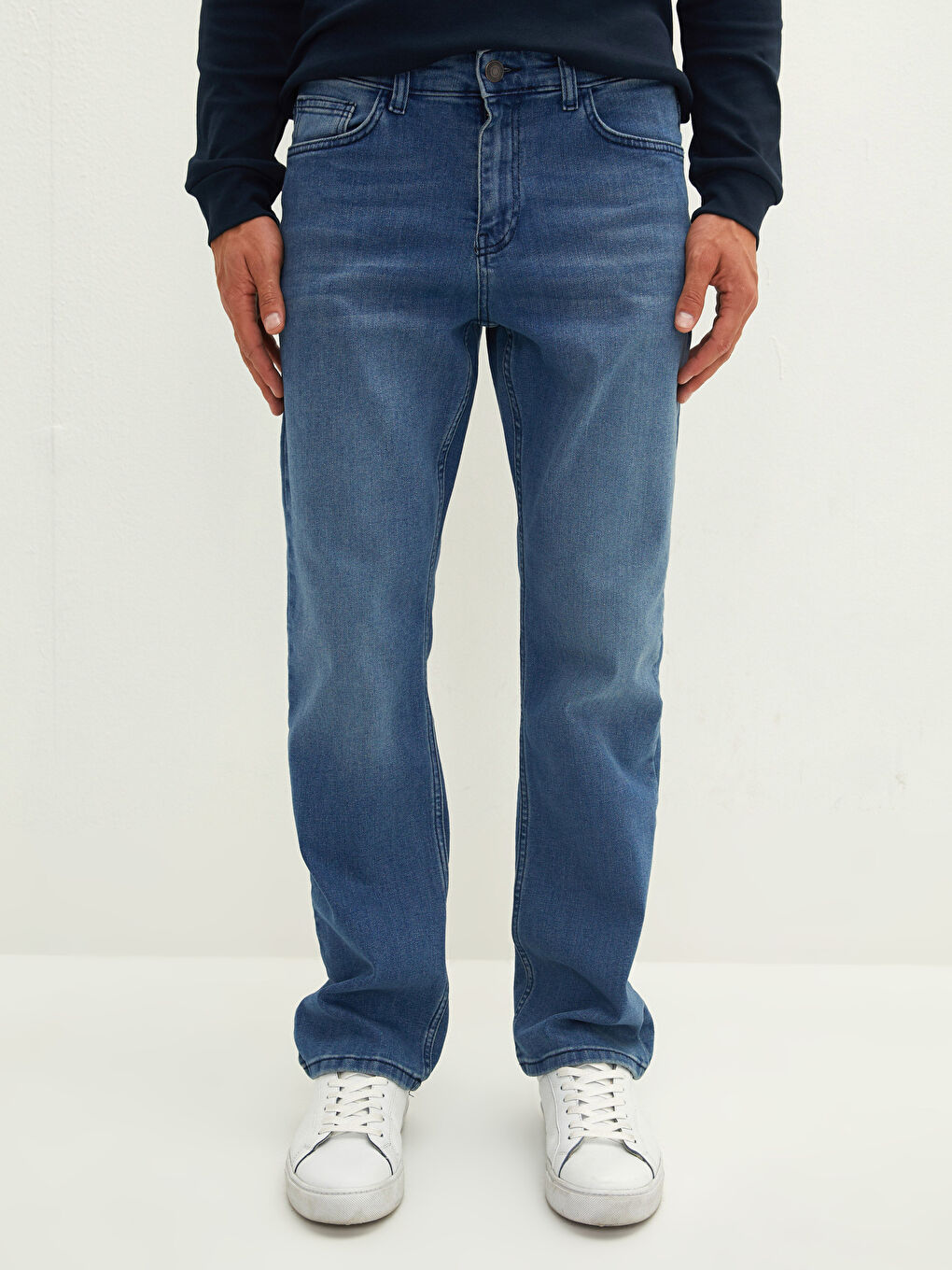 İndigo 790 Rahat Kalıp Erkek Jean Pantolon-2