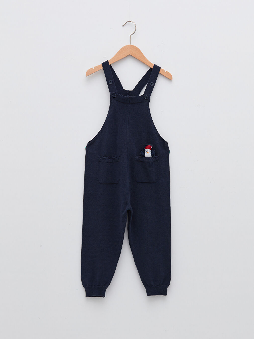 Basic Baby Boy Tricot Bib and Brace