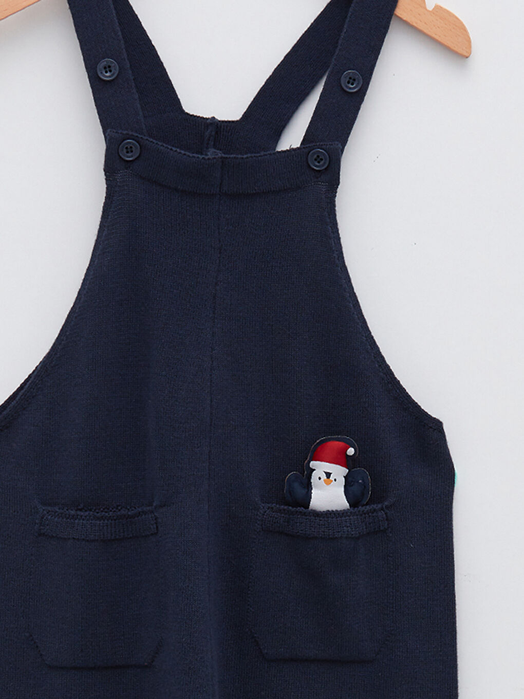 Basic Baby Boy Tricot Bib and Brace-2