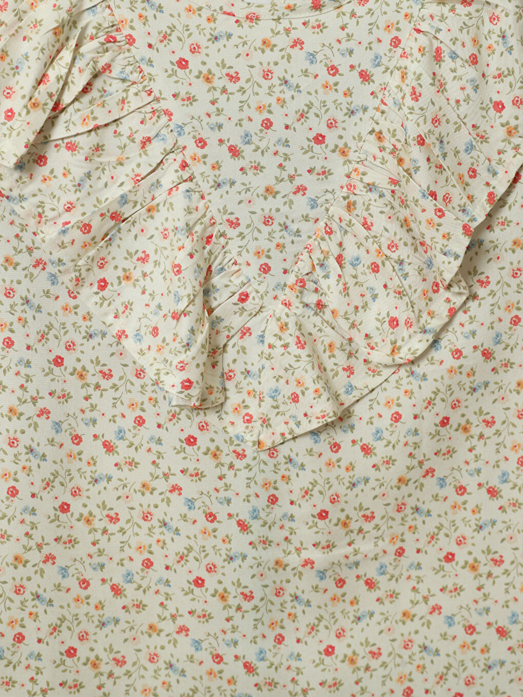 Crew Neck Girls' Blouse-2