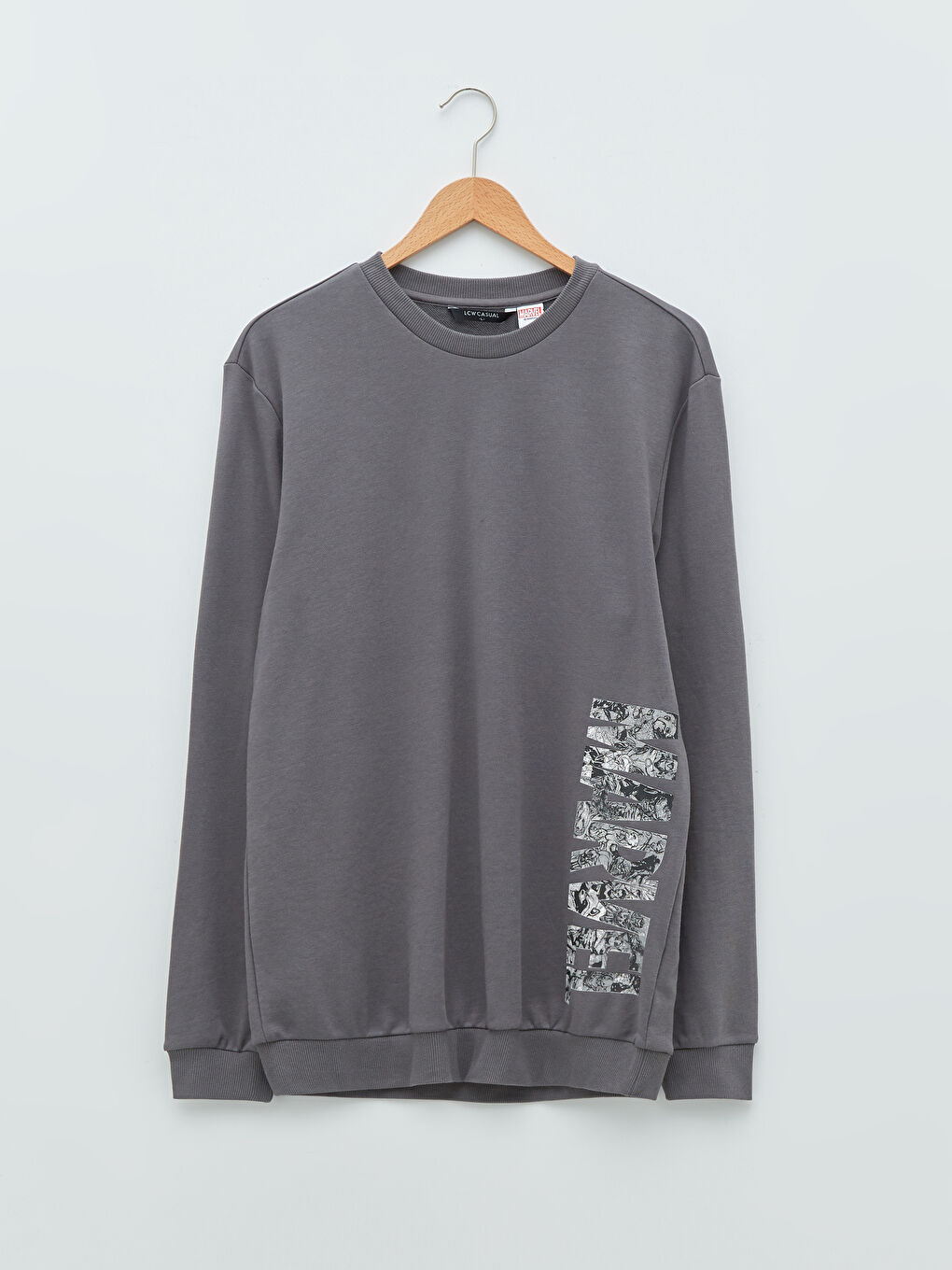 XSIDE Crew Neck Long Sleeve Marvel Printed Men's Sweatshirt -W1G005Z8-EXQ
