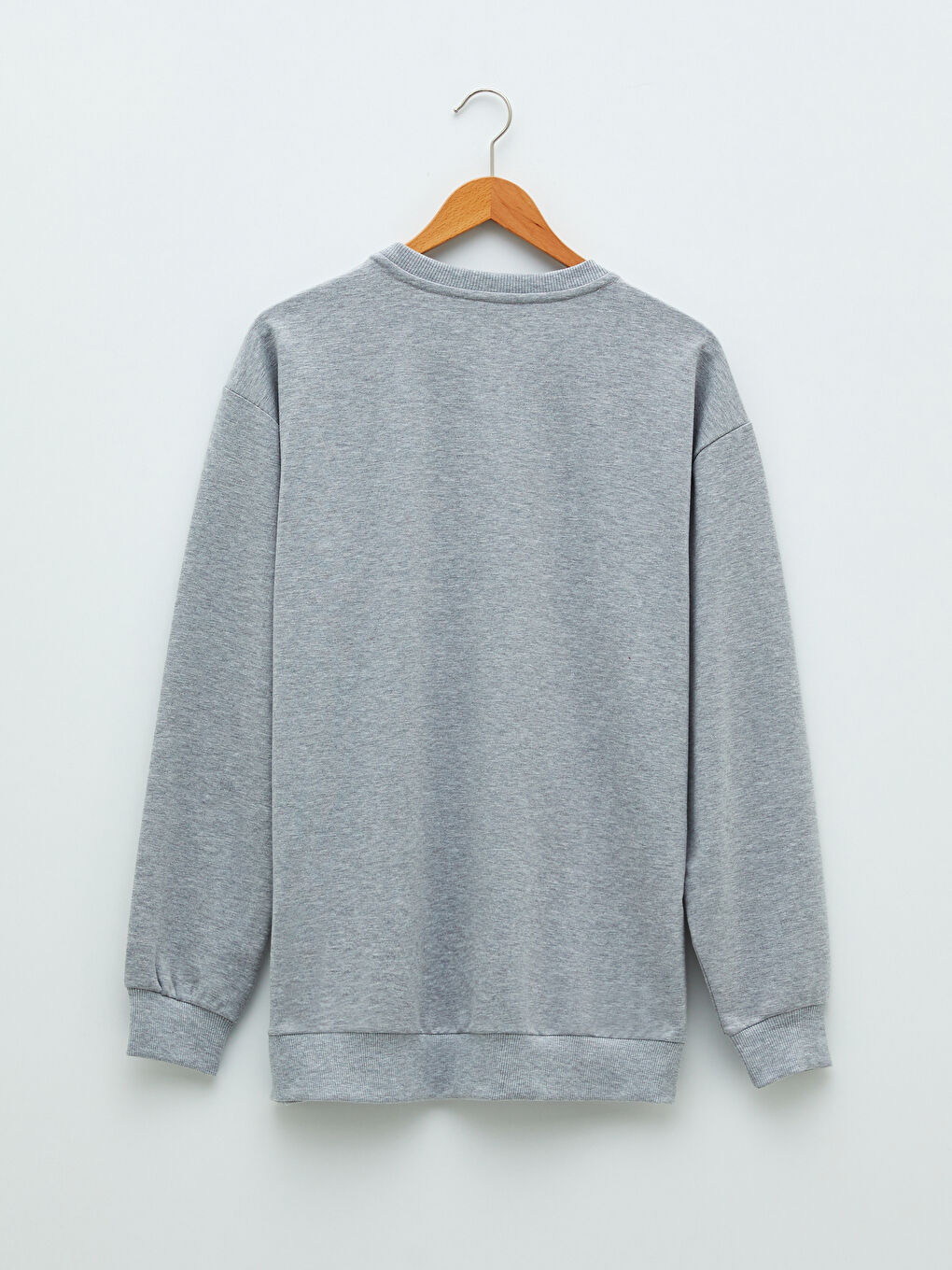 Crew Neck Long Sleeve Printed Men's Sweatshirt-6
