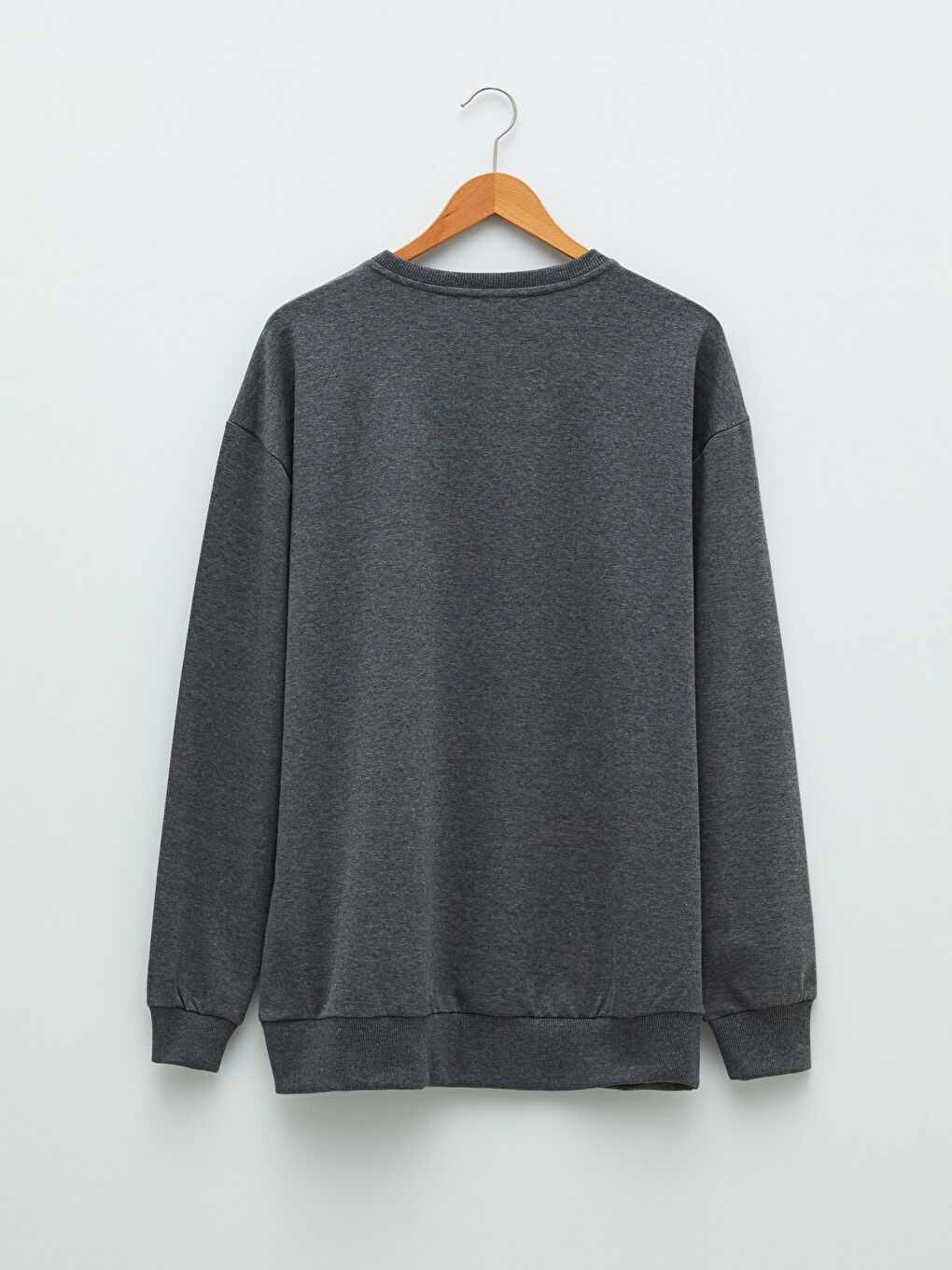 Crew Neck Long Sleeve Printed Men's Sweatshirt-6