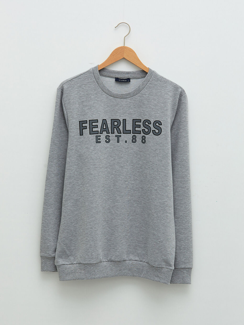 Rundhalsausschnitt Langarm Bedrucktes Herren-Sweatshirt-5