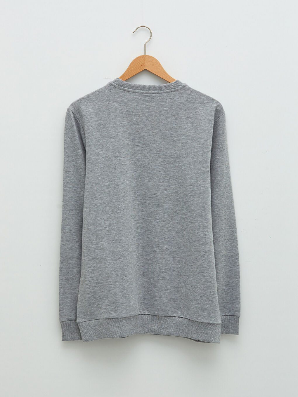 Rundhalsausschnitt Langarm Bedrucktes Herren-Sweatshirt-6