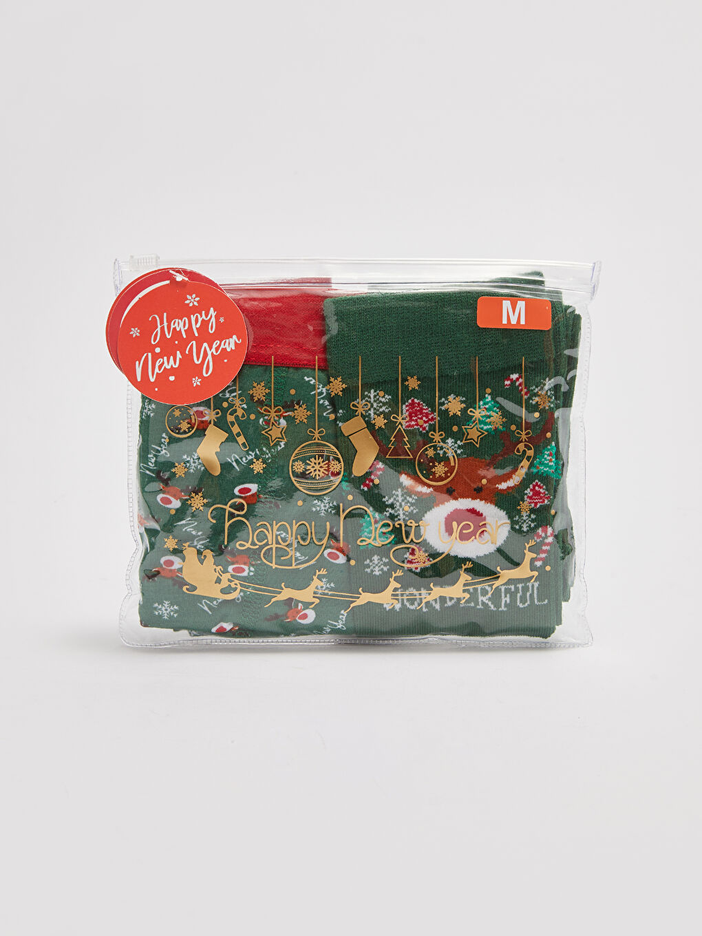 Weihnachtliche Herren-Boxershorts und Socken-2