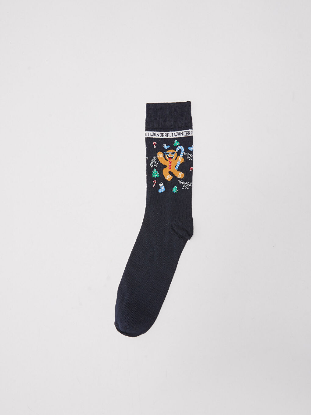 LC WAIKIKI Christmas-Themed Men's Boxer and Socks -W1G056Z8-LSJ