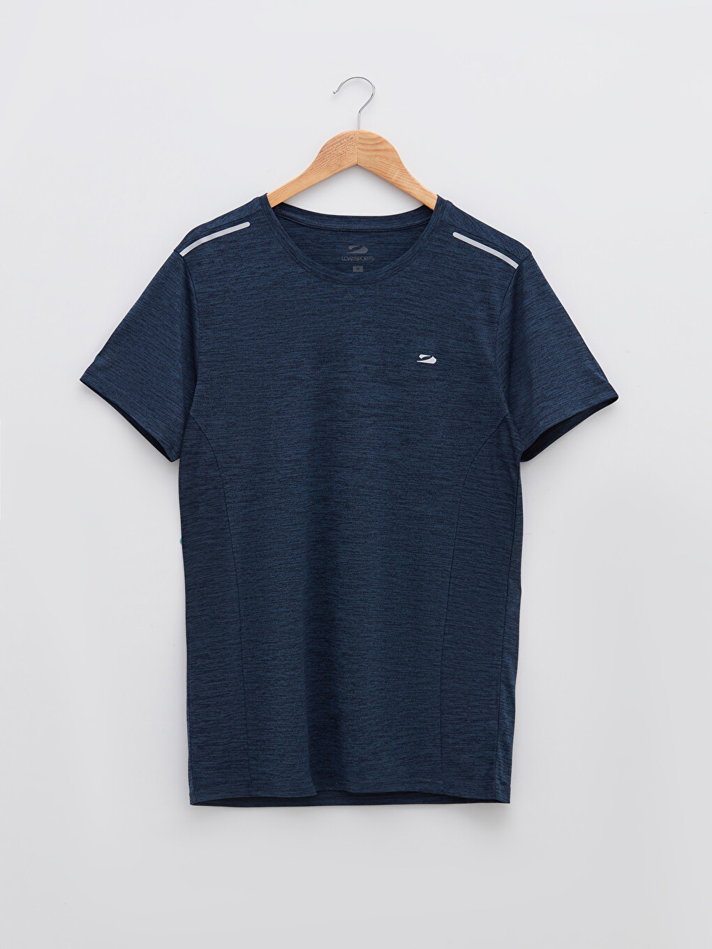 T-shirt Sportiv Me Jakë Të Rrumbullakët Dhe Mëngë Të Shkurtra Për Burra-5