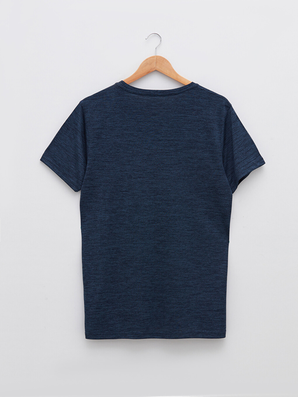 T-shirt Sportiv Me Jakë Të Rrumbullakët Dhe Mëngë Të Shkurtra Për Burra-6