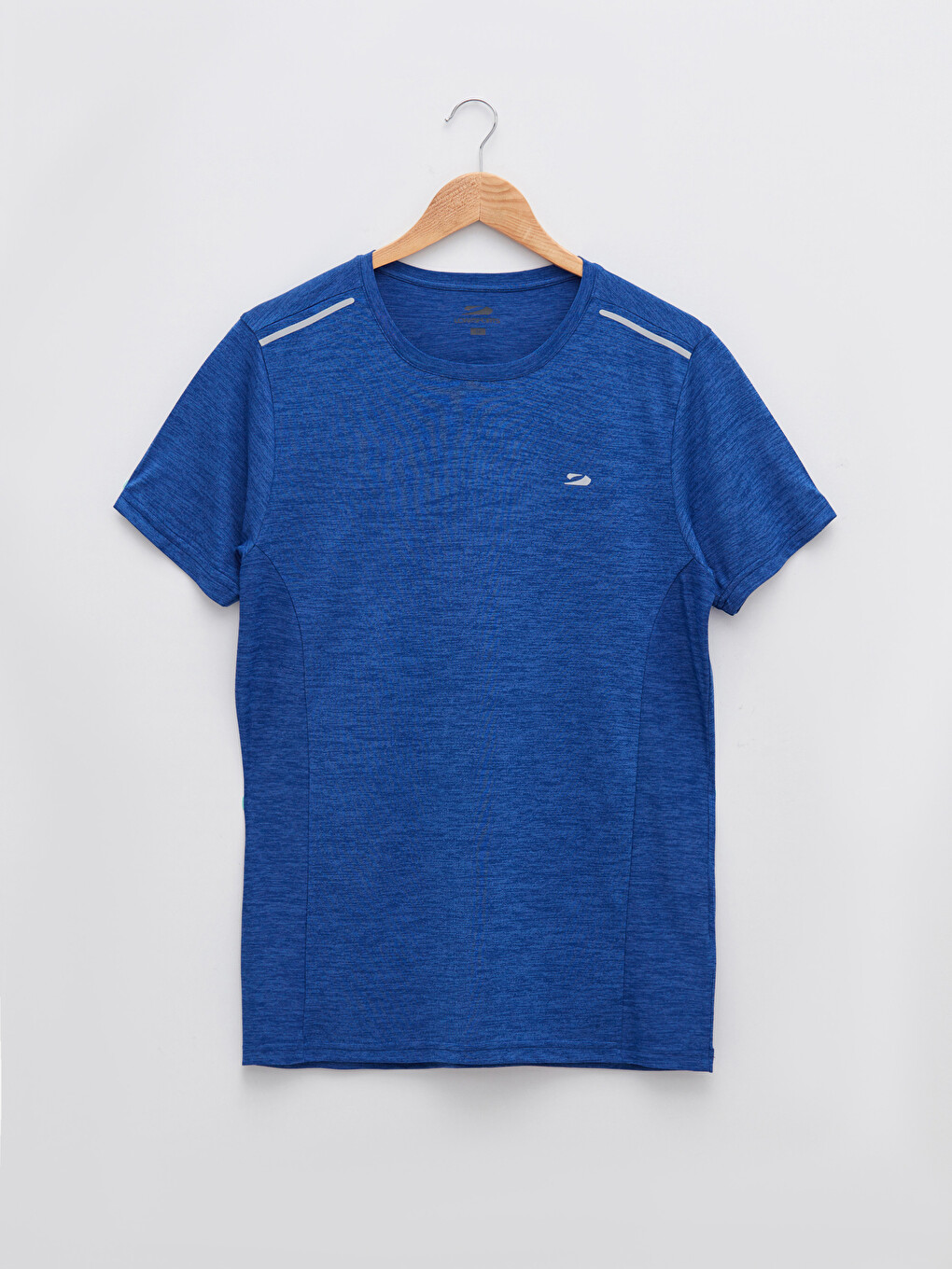 T-shirt Sportiv Me Jakë Të Rrumbullakët Dhe Mëngë Të Shkurtra Për Burra-5