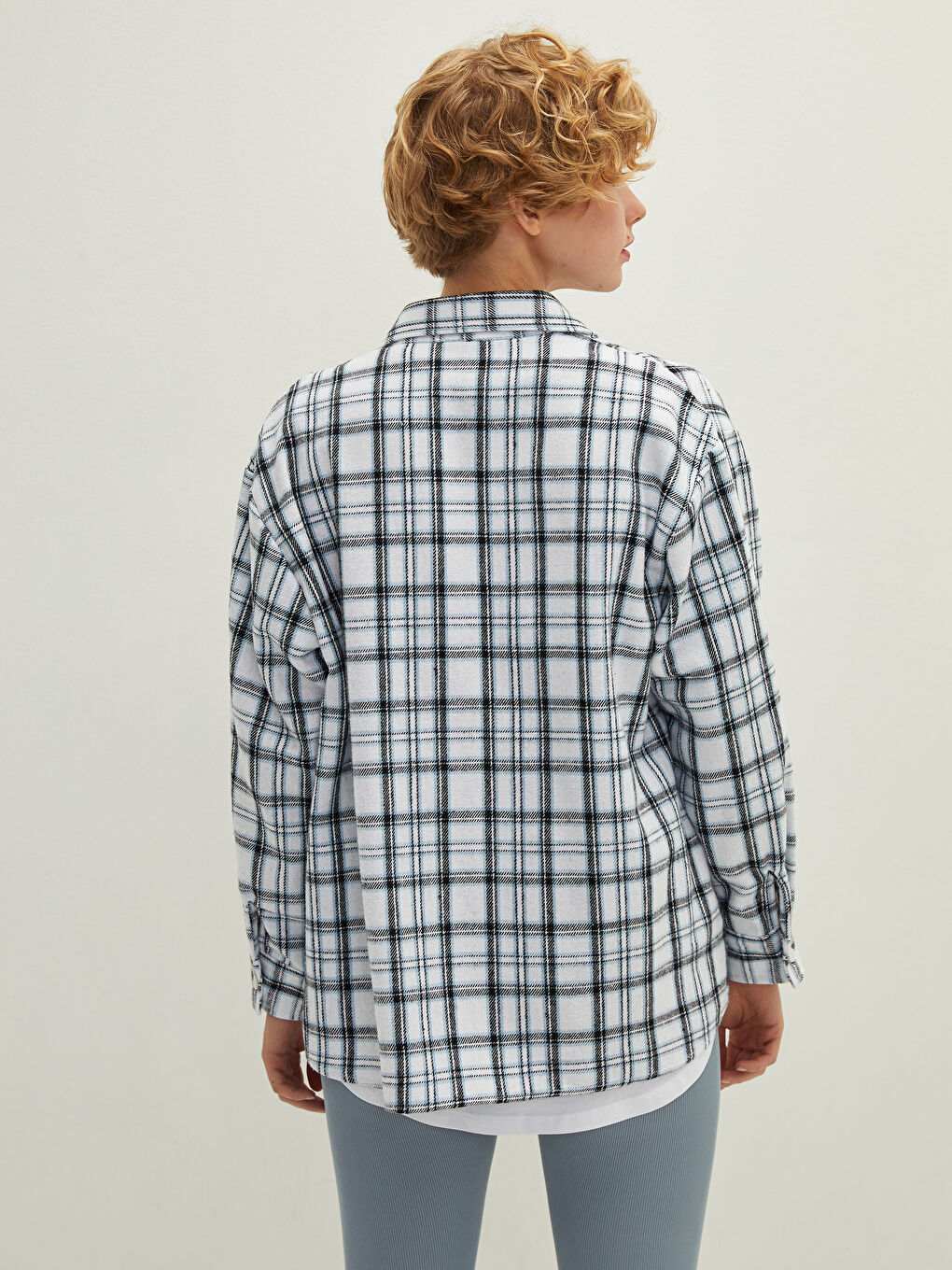 LCW Vision Kariertes Holzfällerhemd für Damen -W1G092Z8-LLC