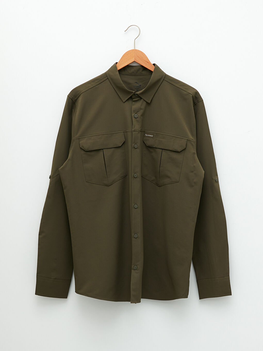 Regular Fit Long Sleeve Men's Shirt-5