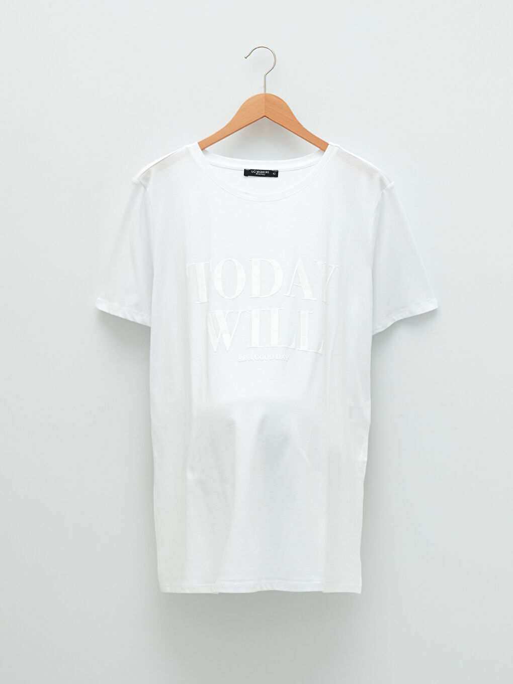 Žena EKRU Majica kratkih rukava-5