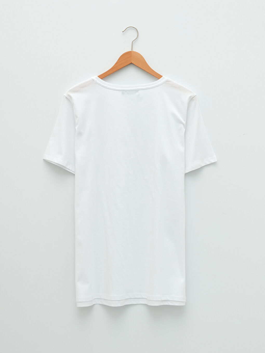 Žena EKRU Majica kratkih rukava-6