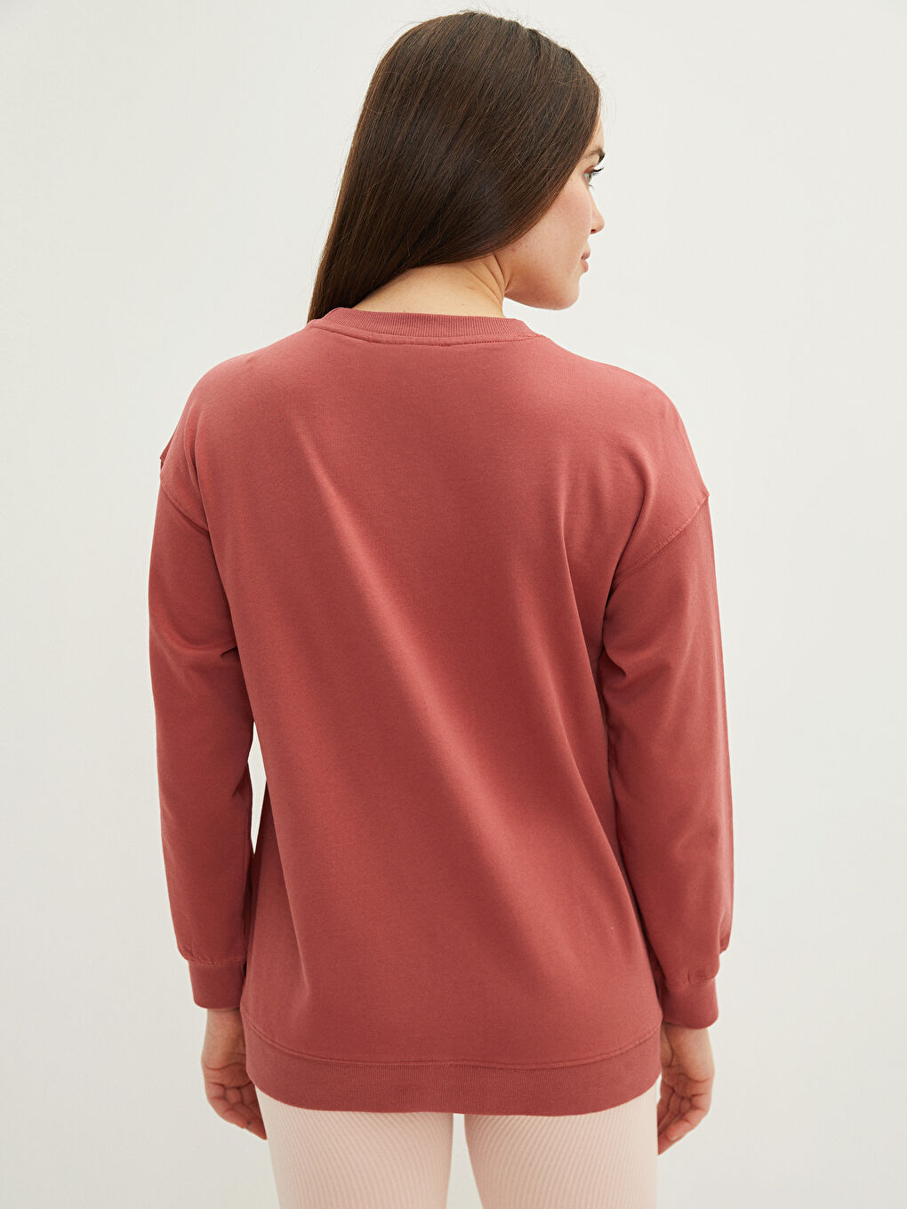 LCWAIKIKI Maternity Crew Neck The Lion King Printed Long Sleeve Maternity Sweatshirt -W1G134Z8-H2X