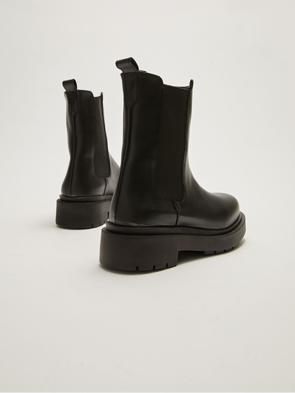LCW STEPS Damenstiefel aus Lederoptik mit dicker Sohle und elastischen Seiten -W1G228Z8-HUC