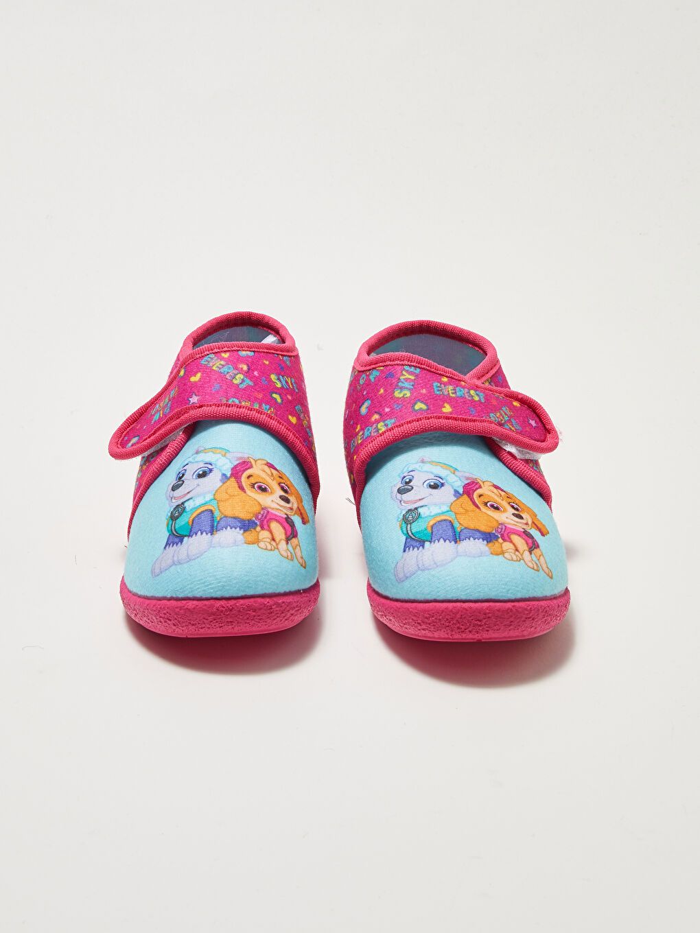 Fuşya Paw Patrol Lisanslı Cırt Cırtlı Kız Çocuk Panduf-2