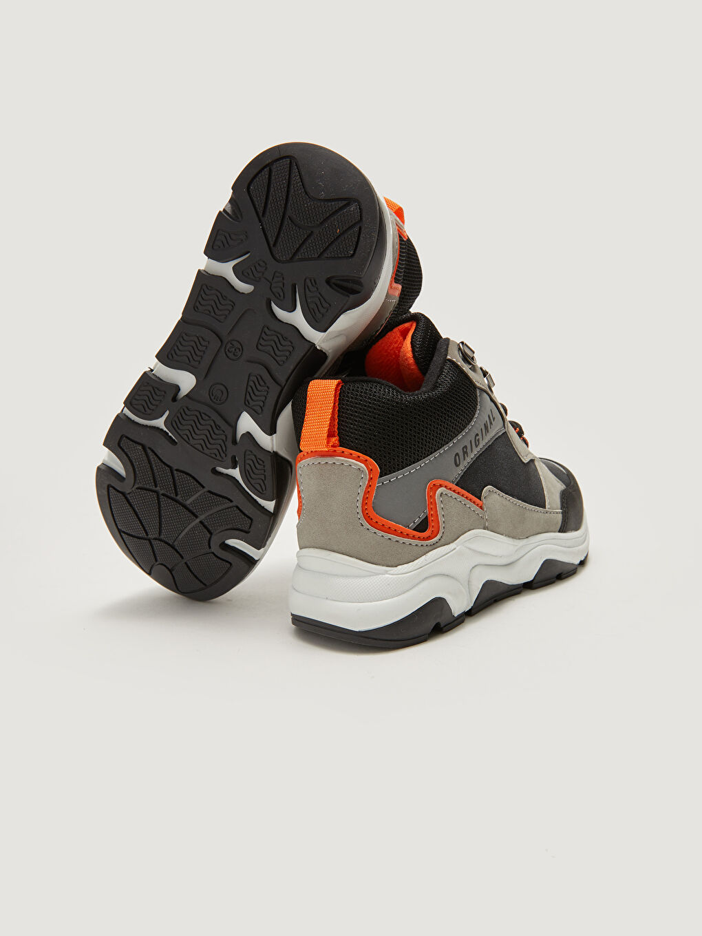 Siyah Bağcıklı Erkek Çocuk  Bilek Boy Bot-4