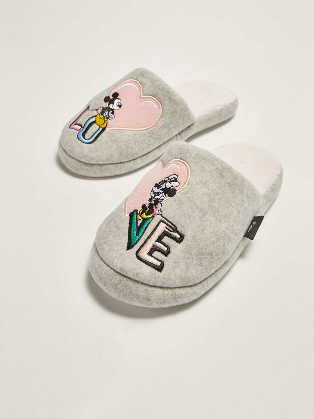 Žena SIVA Kućne papuče-2