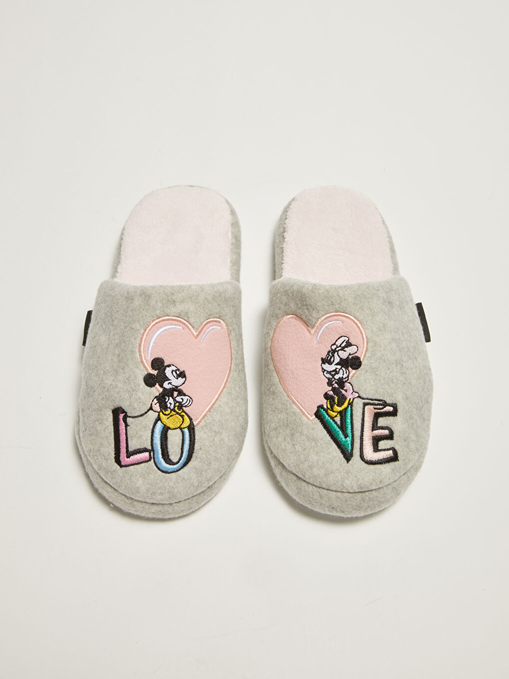 Žena SIVA Kućne papuče-4