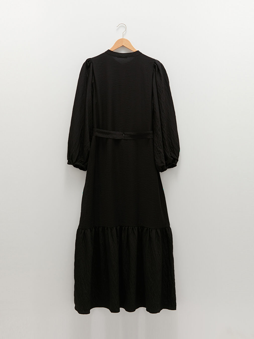 کراس بۆ ژنان بە یەخەی سوننەتی قۆڵ درێژ بە پەسە بندکراوی پۆپلین-6