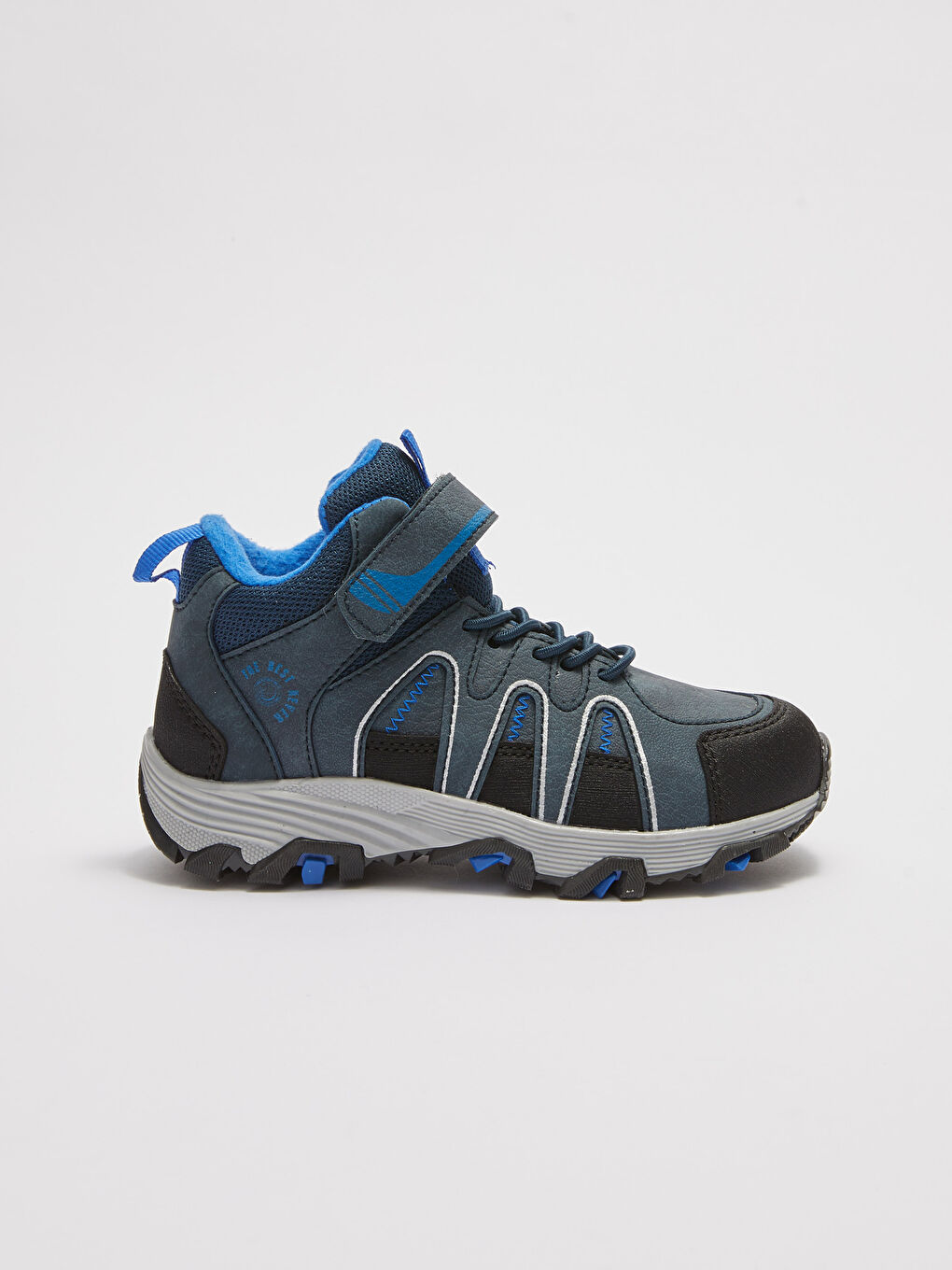 Laces & Hook-and-Loop Boys' Trekking Boot-1