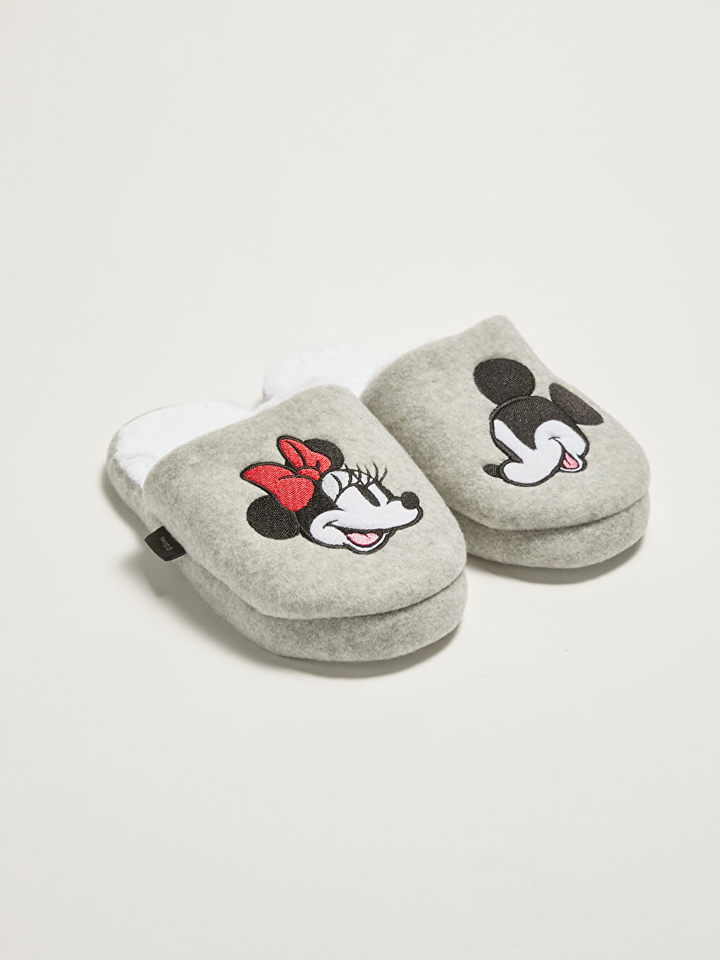 Minnie Mouse Licensed Women's House Slippers with Embroidery Detail -W1G603Z8-S0K