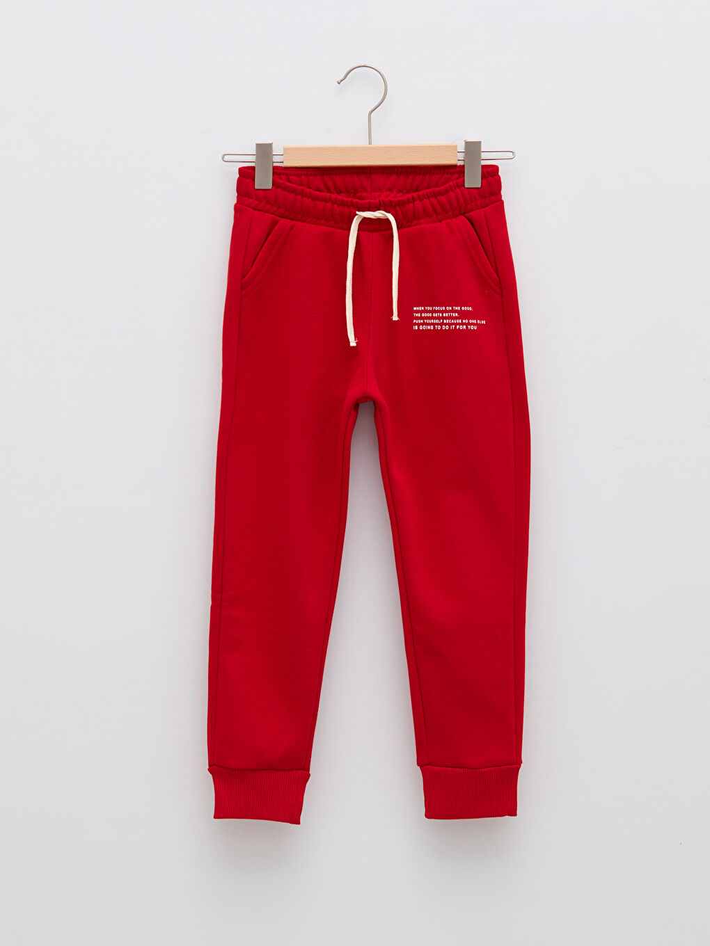 LCW Kids Elastic Waist Printed Boys' Jogger Sweatpants -W1G725Z4-HJM