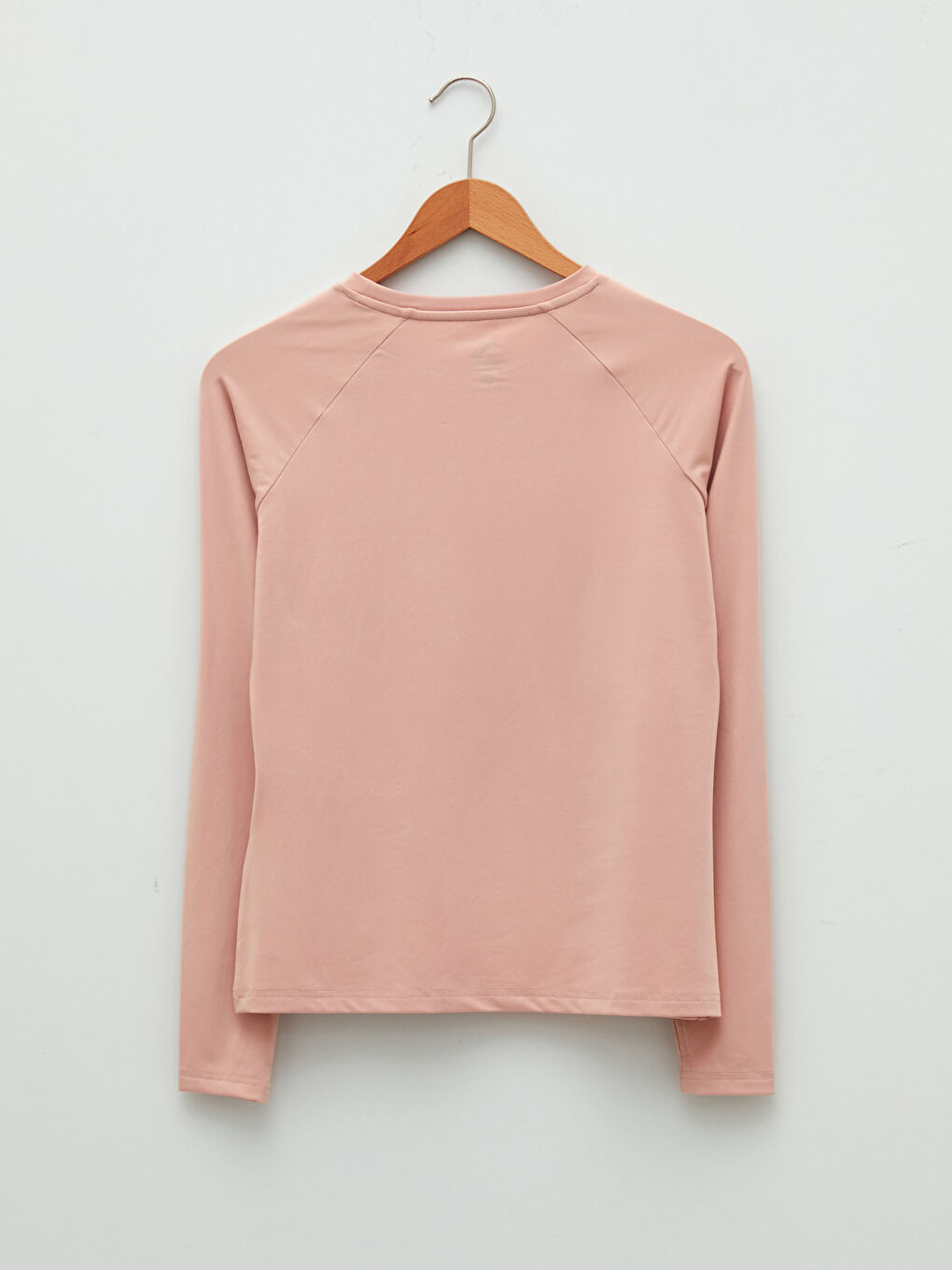 Pembe Bisiklet Yaka Baskılı Uzun Kollu Kadın Outdoor Tişört-6