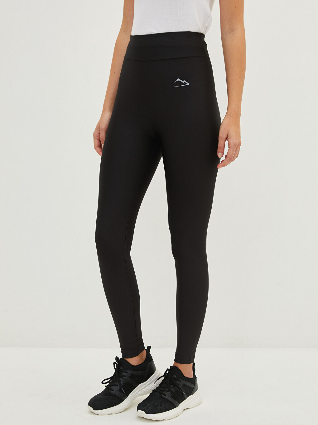 بنطلون طماق مطبوع بوسط مطاطي للسيدات-3