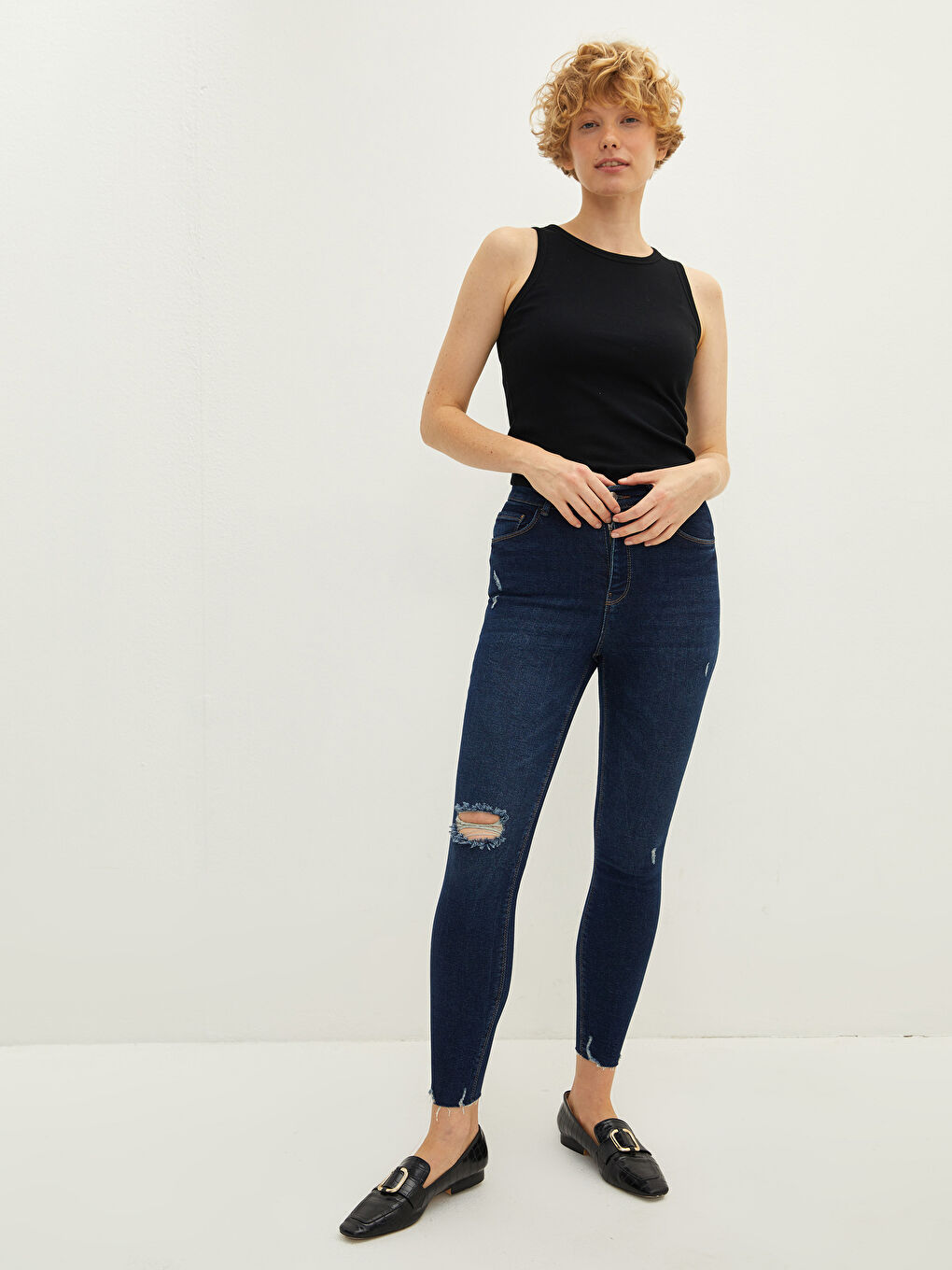 High Waisted Jupiter Super Skinny Fit Women's Jeans