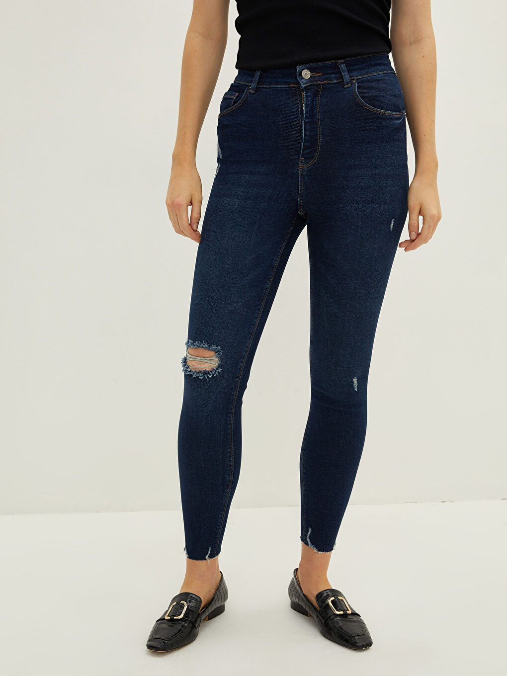High Waisted Jupiter Super Skinny Fit Women's Jeans-3