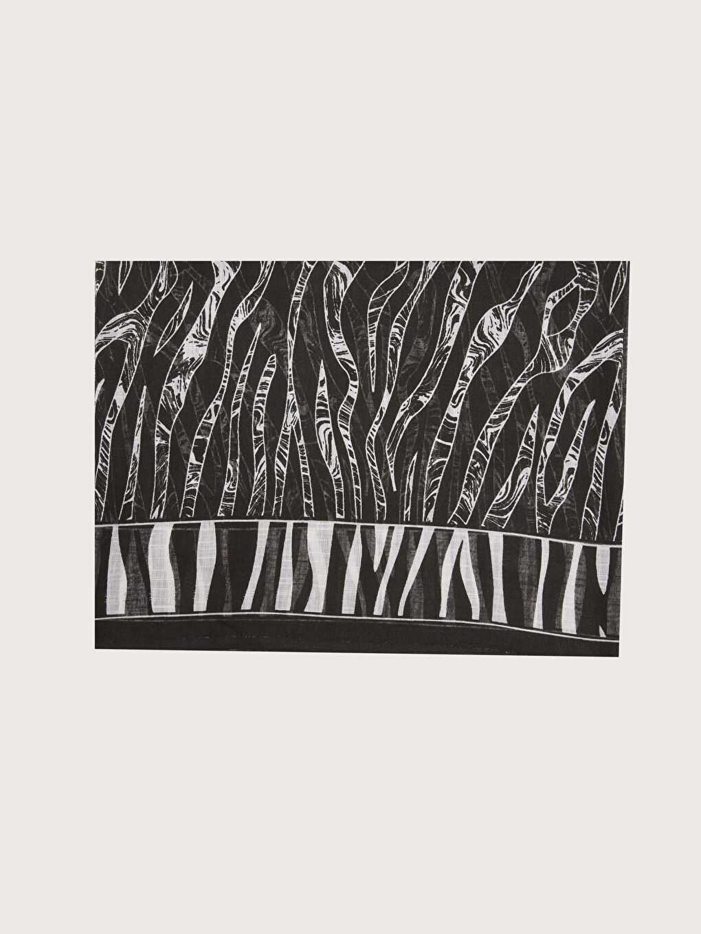 Шарф с геометрическим узором для женщин-3