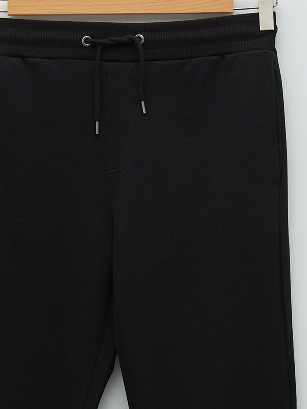 Siyah Standart Kalıp Erkek Jogger Eşofman Altı-7