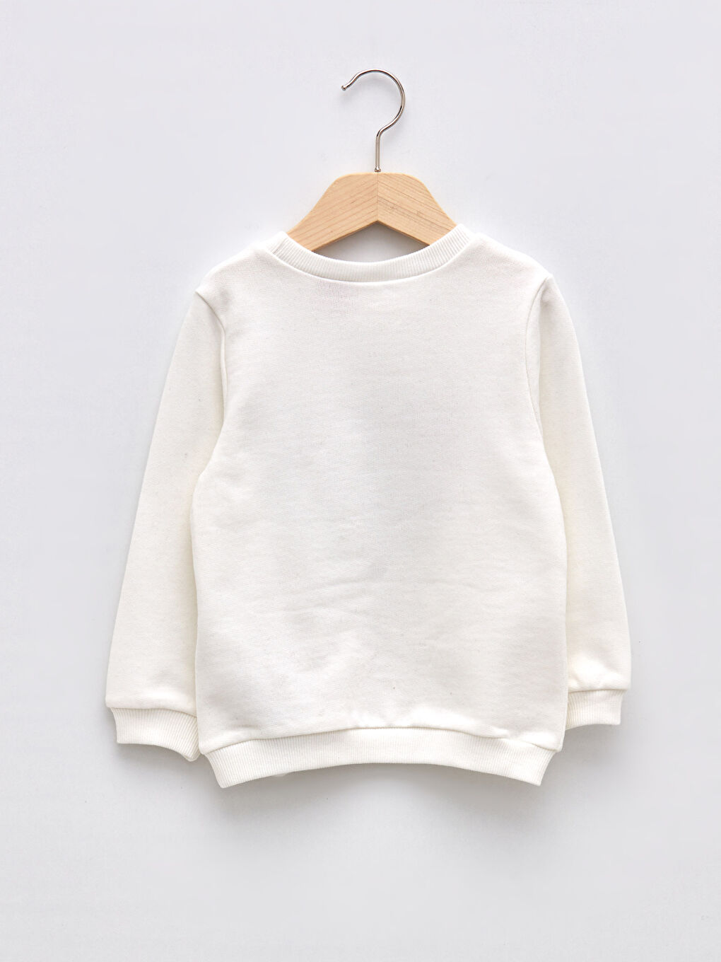 Crew Neck Long Sleeve 101 Dalmatians Printed Baby Girl Sweatshirt-1