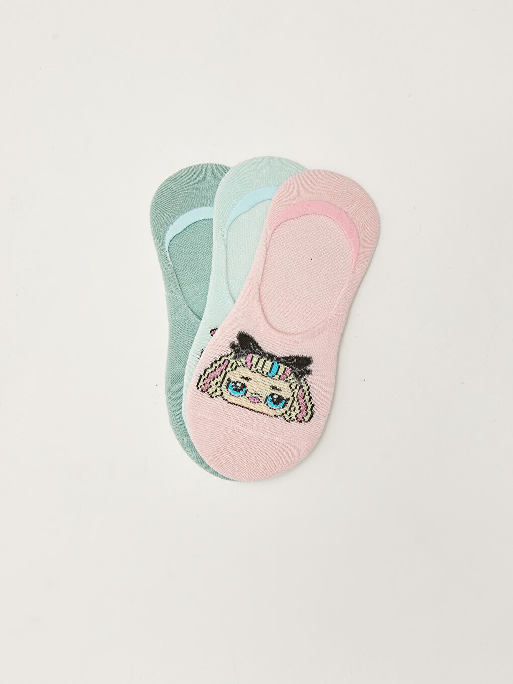 LCW Kids LOL Surprise OMG Licensed Girls' Baby Shoes 3 Pack -W1G968Z4-FVB