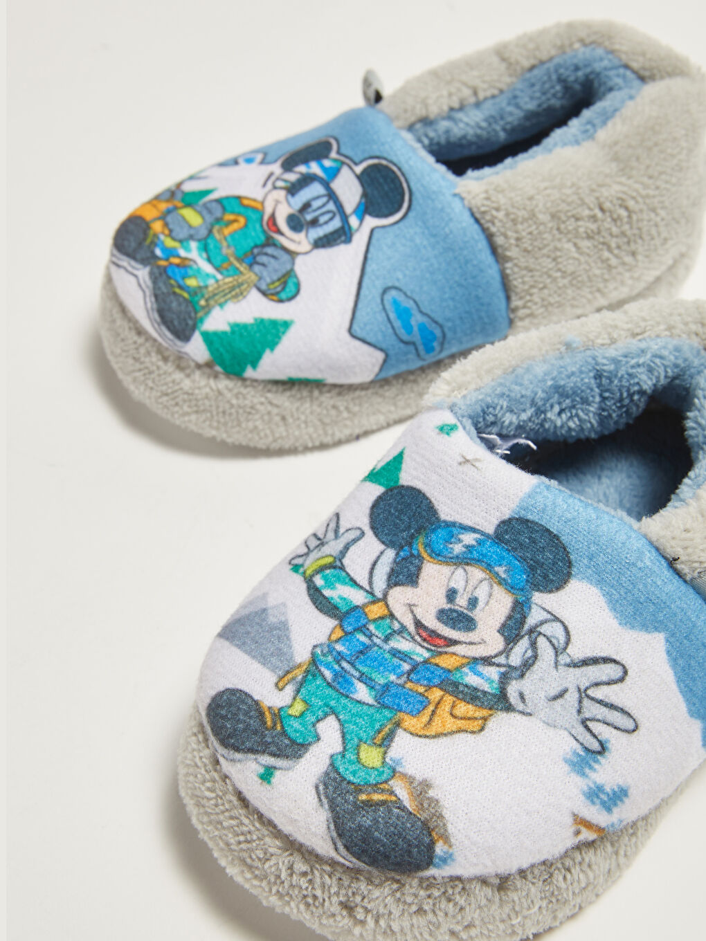 Mickey Mouse Licensed Pre-Toddler Baby Boy House Slippers-4