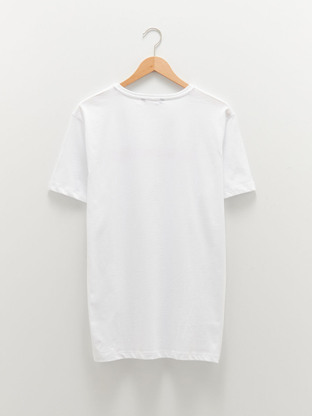 Crew Neck Short Sleeve Printed Combed Cotton Men's T-shirt-6