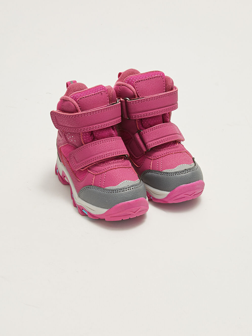 LCW STEPS Leather Look Velcro Closure Baby Girl Snow Boots -W1GA63Z1-QHD