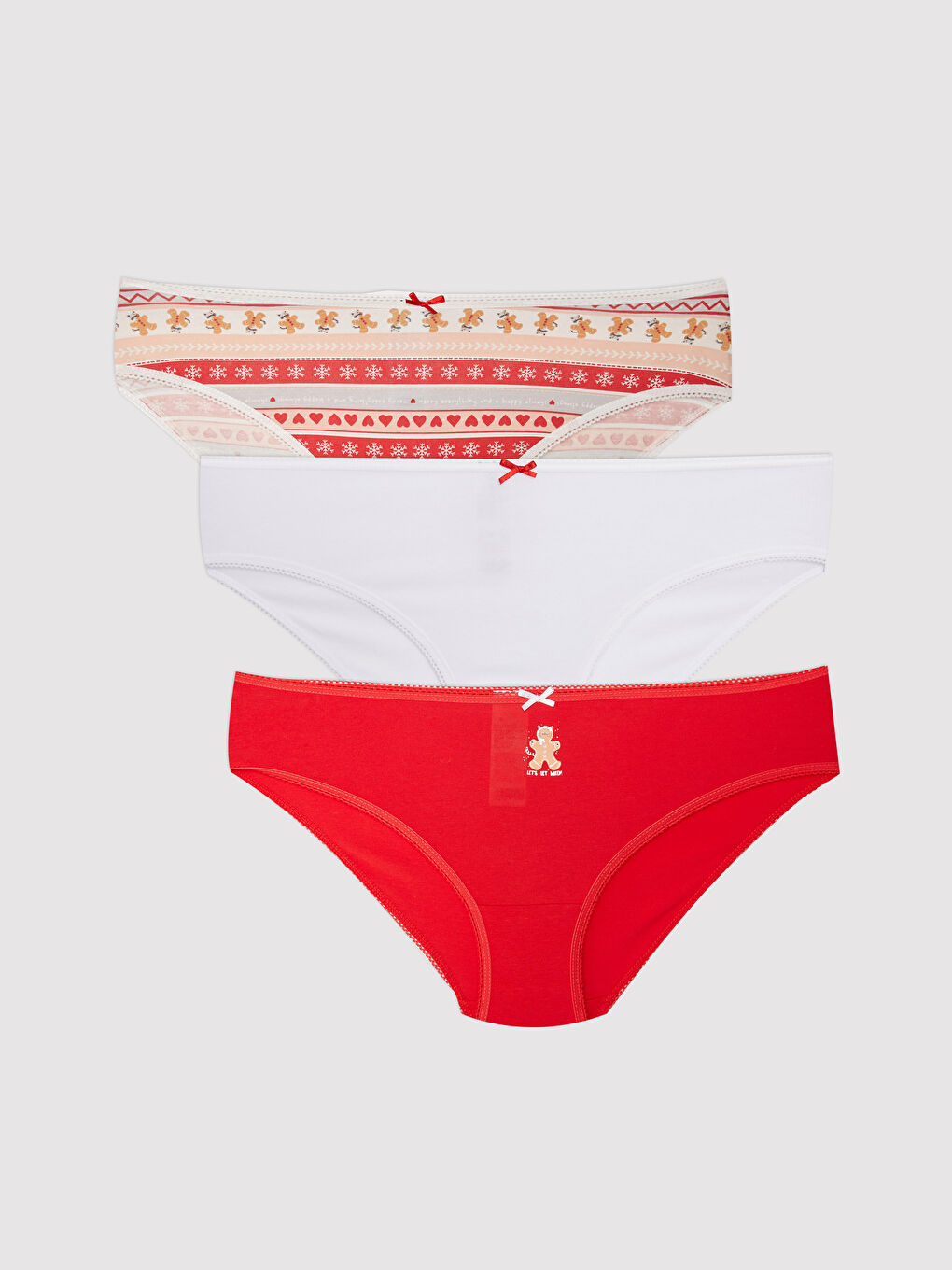 Chiloți Bikini Cu Model 3-Bucăți