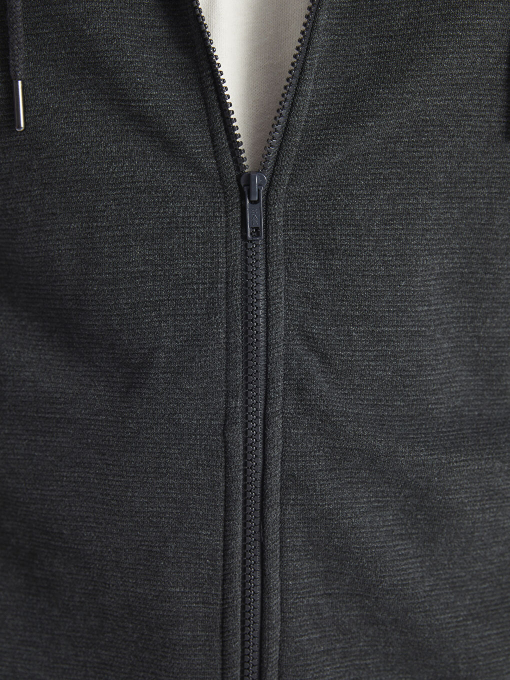 Dukserica sa kapuljačom, dugi rukav, muška, sa rajsferšlusom-2