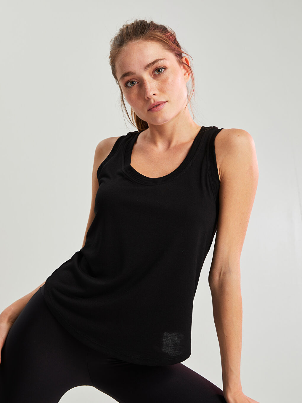 XSIDE ACTIVE U-Neck Sleeveless Printed Women's Sports Athlete -W1GB71Z8-CVL