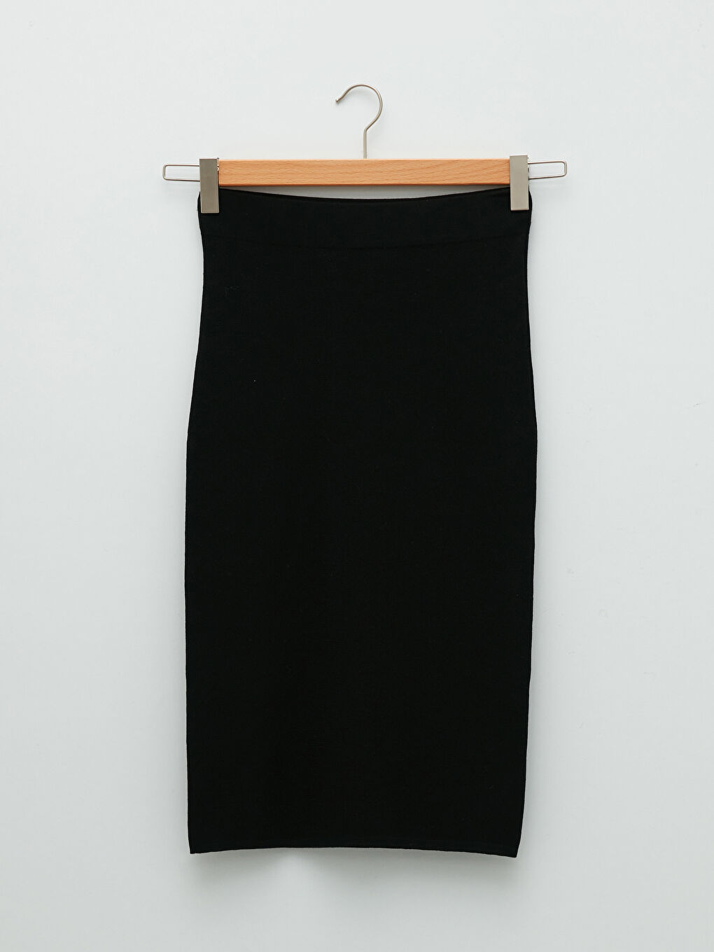 LCW Vision Women's High Waist Plain Knitwear Pencil Skirt -W1GB99Z8-CVL