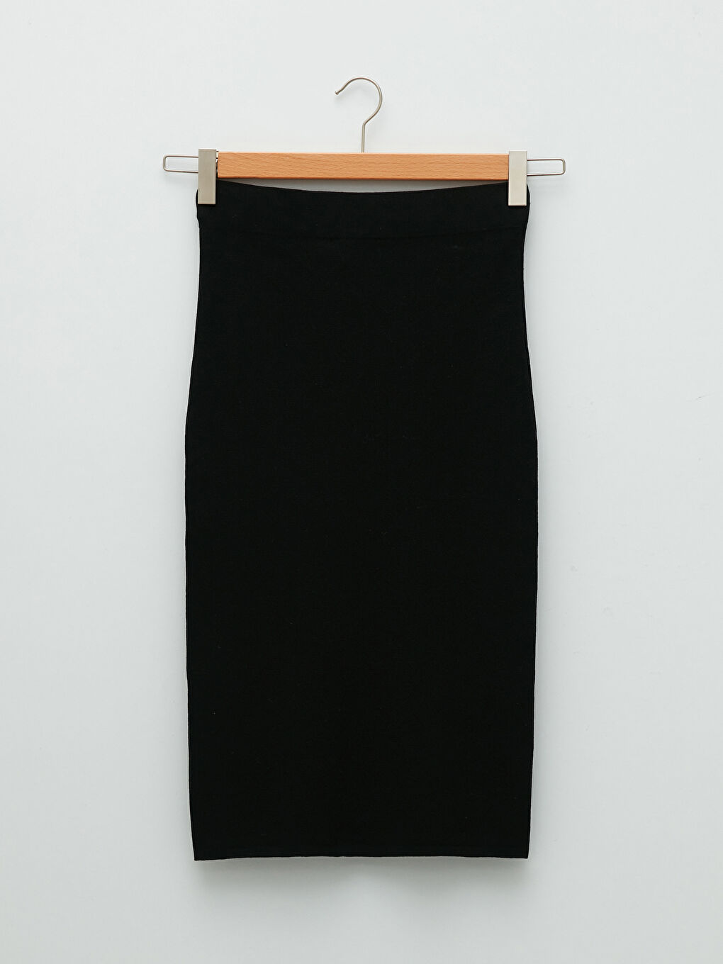 LCW Vision Women's High Waist Plain Knitwear Pencil Skirt -W1GB99Z8-CVL