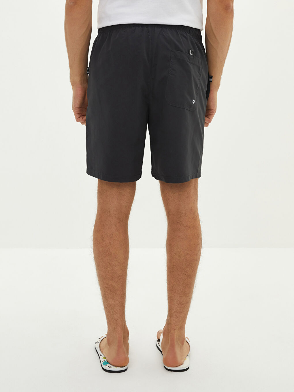 LCW SWIMWEAR Knee Length Basic Men's Swimming Shorts -W1GC68Z8-HJB