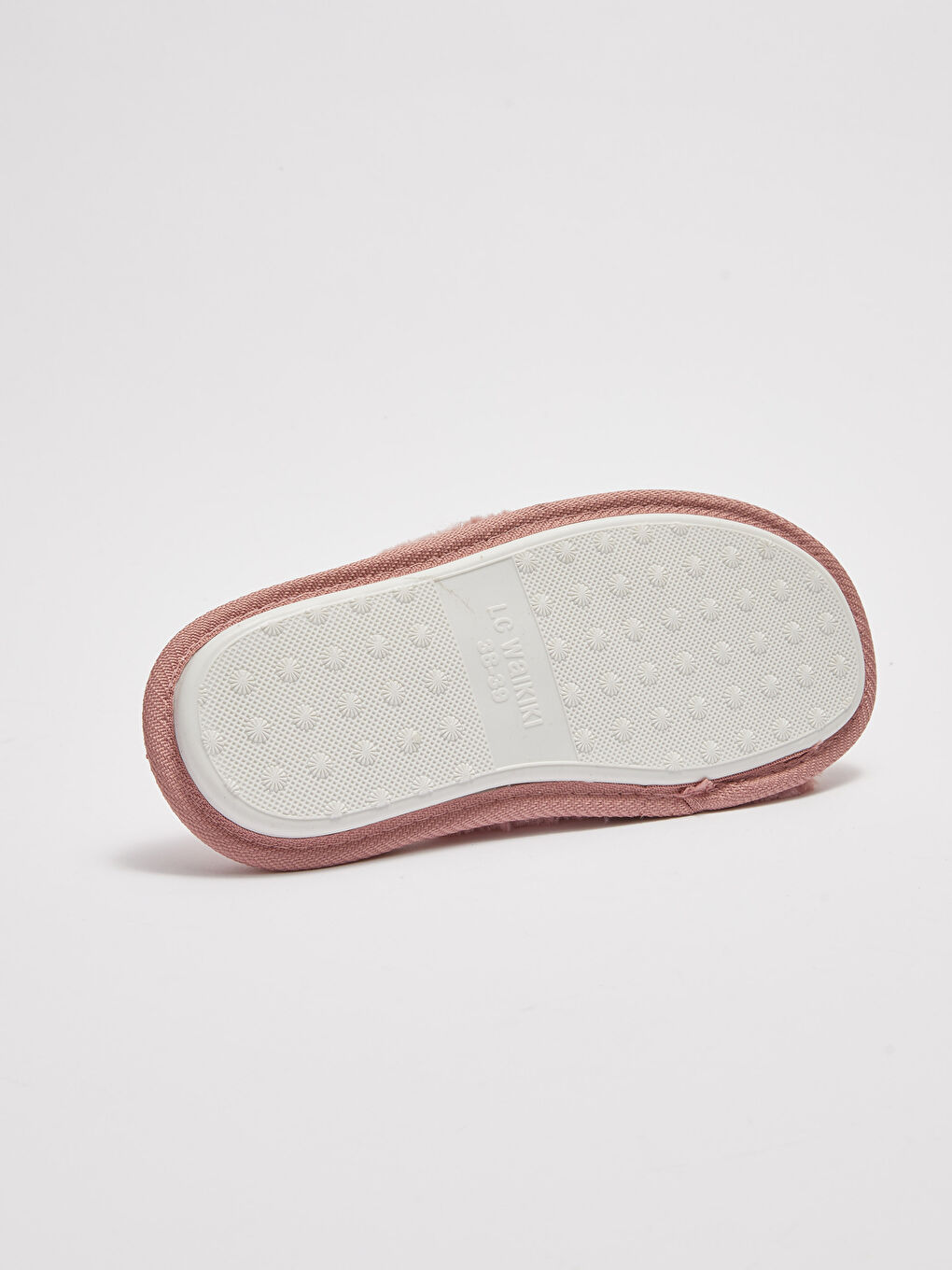 Cross-Banded Plush Women's Home Slippers-3